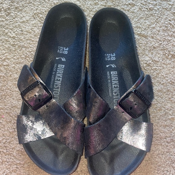 Birkenstock Shoes - Birkenstock Siena Sandals black foil 38